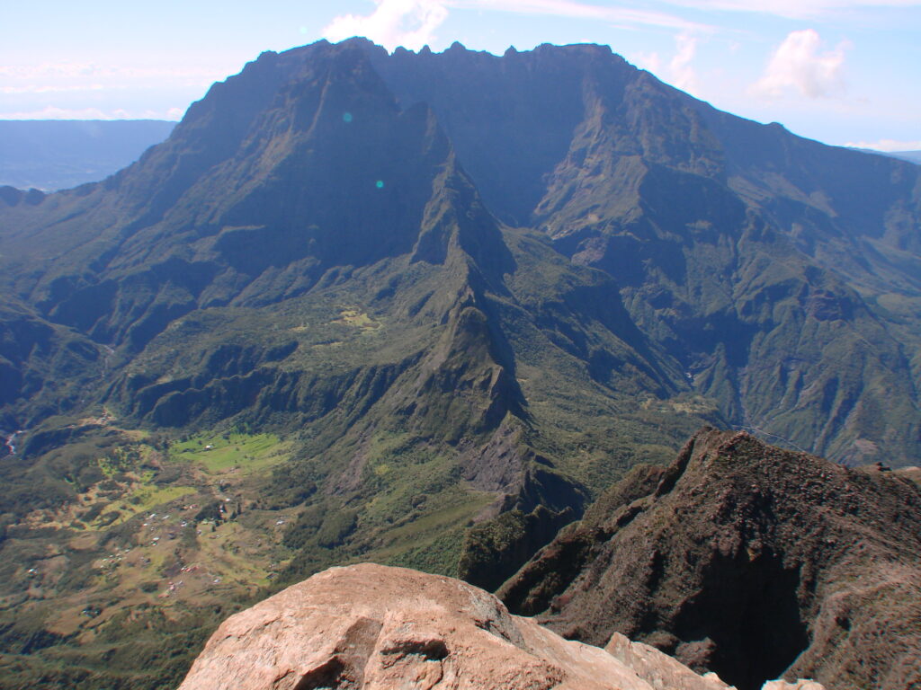 La réunion : Vue depuis le Grand Bénare